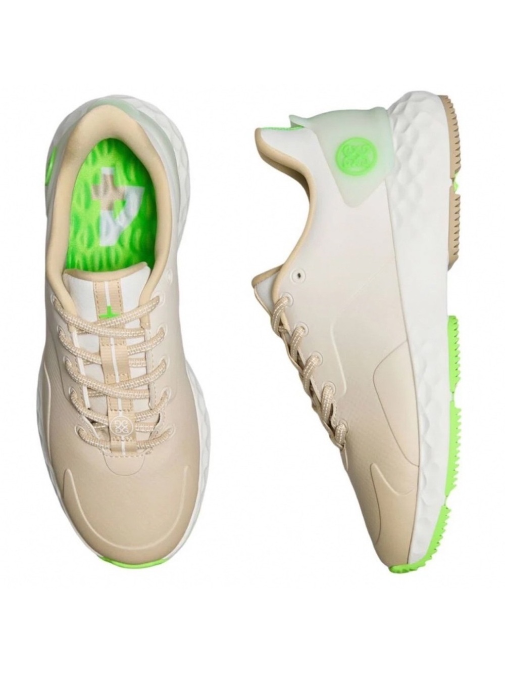 G/FORE Women's MG4+ Gradient Stone Lime Perforated Spikeless Golf Shoes